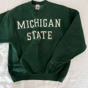Vintage Michigan State Crewneck Sweatshirt
Fruit of the Loom